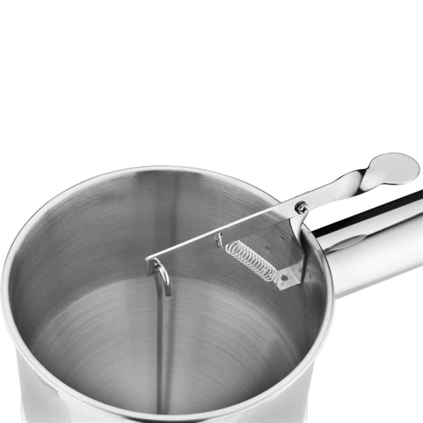 Vogue Stainless Steel Piston Funnel 1.3ltr gg759