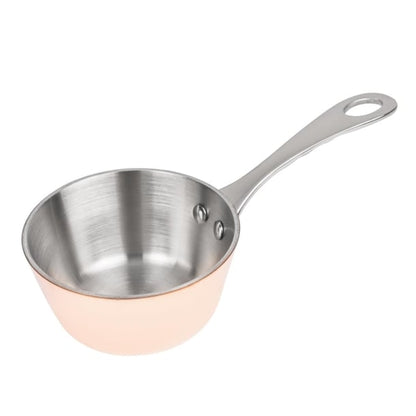 Vogue Mini Copper Tri Wall Sauté Pan 8cm gg761