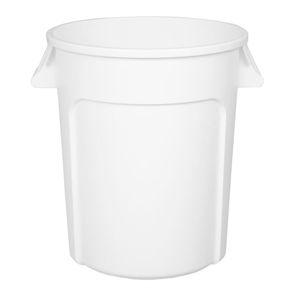Vogue Polypropylene Round Container Bin White 76Ltr gg793