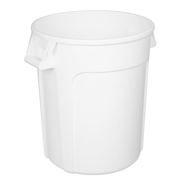 Vogue Polypropylene Round Container Bin White 76Ltr gg793