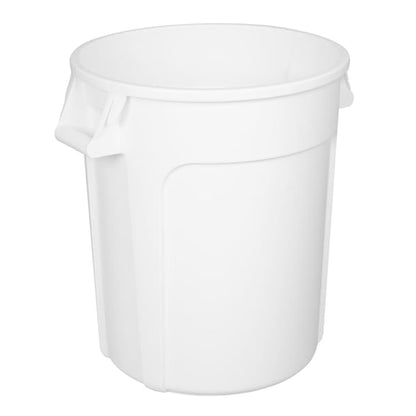 Vogue Polypropylene Round Container Bin White 76Ltr gg793
