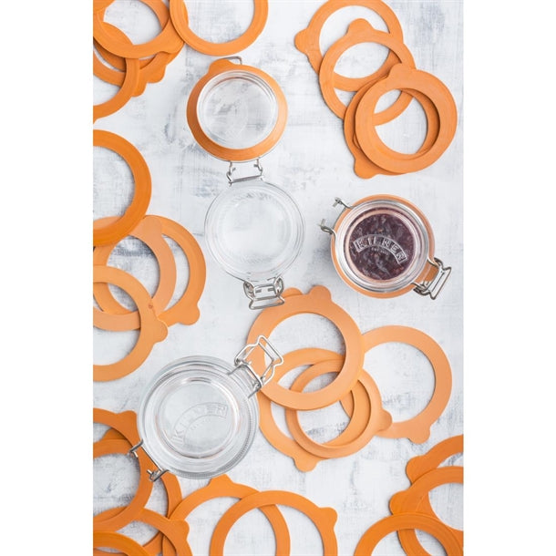 Rubber Seals for Kilner Clip Top Preserve Jar Large (6 Pack) gg794