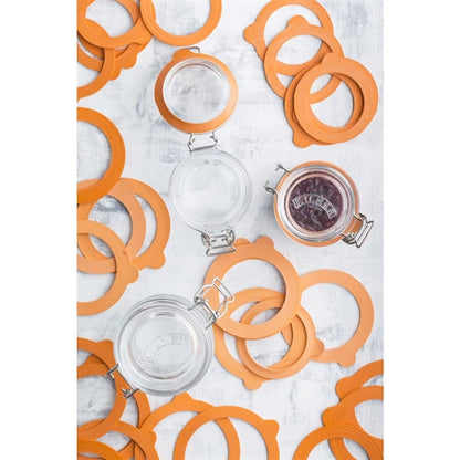 Rubber Seals for Kilner Clip Top Preserve Jar Large (6 Pack) gg794