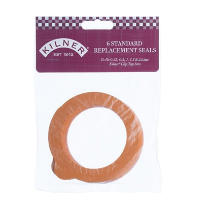 Rubber Seals for Kilner Clip Top Preserve Jar Large (6 Pack) gg794