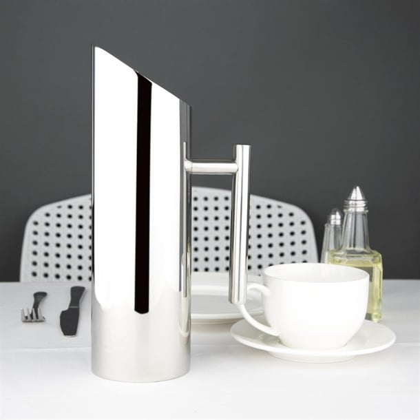 Olympia Contemporary Stainless Steel Water Jug 1.4Ltr gg871