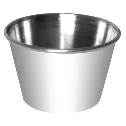 Olympia Stainless Steel 115ml Sauce Cups (12 Pack) gg879