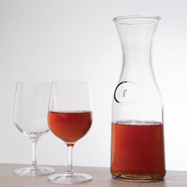 Olympia Glasses Carafes 1Ltr (6 Pack) gg928