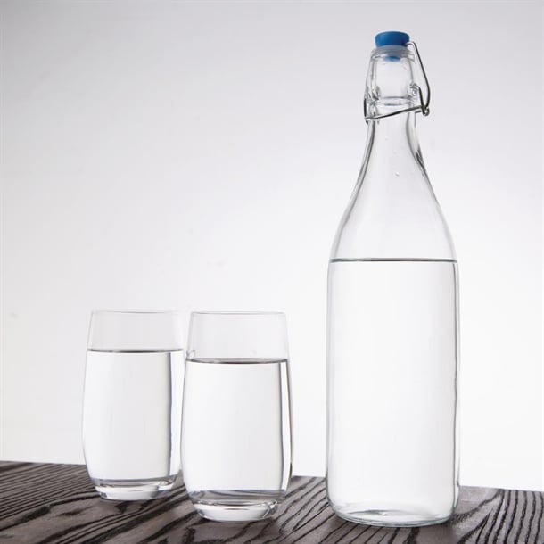 Olympia Glasses Water Bottles 1Ltr (6 Pack) gg930