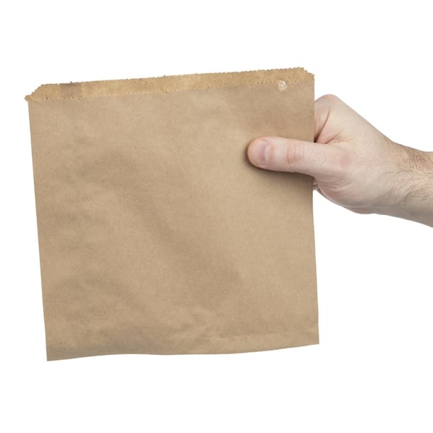 Vegware Compostable Kraft Sandwich Bags (1000 Pack) gh017