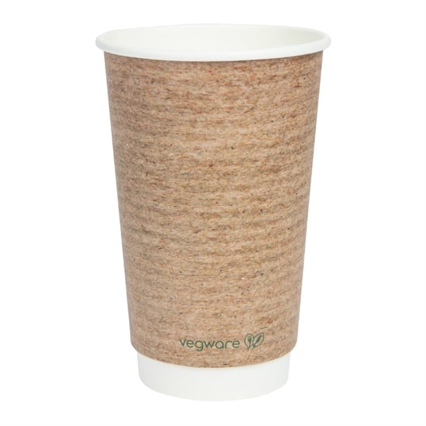 Vegware Compostable Hot Cups 455ml / 16oz (400 Pack) gh022