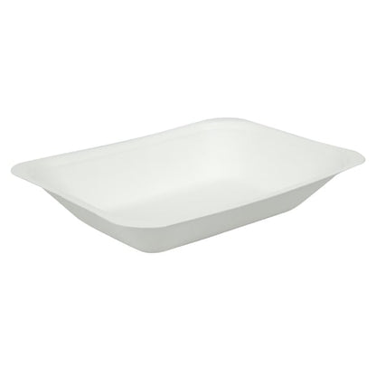 Vegware Compostable Bagasse Chip Trays 175mm (500 Pack) gh025