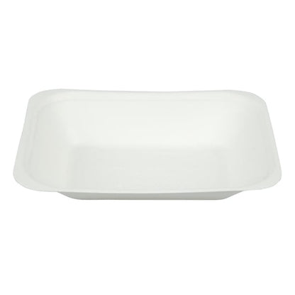 Vegware Compostable Bagasse Chip Trays 175mm (500 Pack) gh025