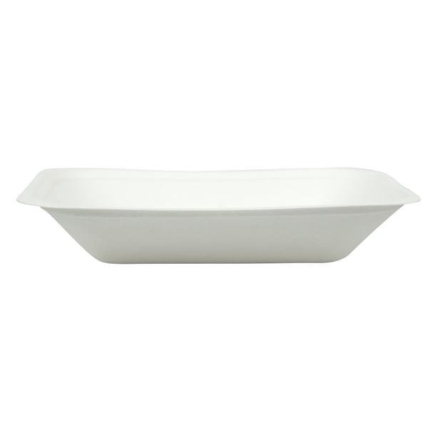 Vegware Compostable Bagasse Chip Trays 175mm (500 Pack) gh025