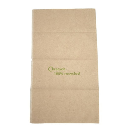 Swantex Recycled Lunch Napkin Kraft 32x30cm 1ply Pre-Folded (6000 Pack) gh030