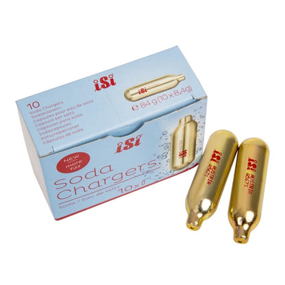 iSi Soda Siphon CO2 Charger Bulbs (10 Pack) gh056