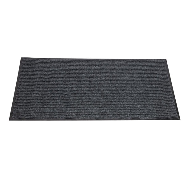 Jantex Entrance Mat Steel Colour 900 x 600mm  gh058