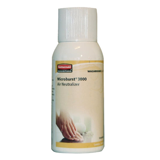 Rubbermaid Microburst 3000 Air Freshener Refills Energising Spa 75ml (12 Pack) gh063