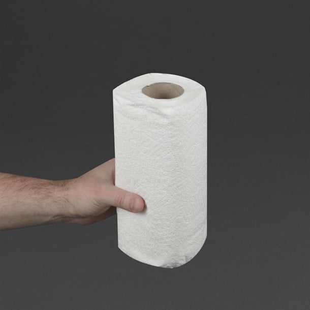 Jantex Kitchen Rolls White 2-Ply 11.5m (24 Pack) gh065