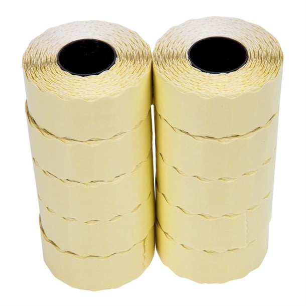 Plain Labels for Pricing Gun Box 15,000 (15000 Pack) gh165