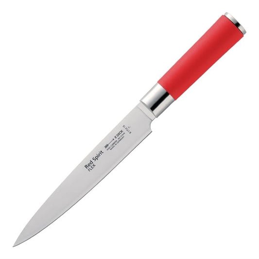 Dick Red Spirit Flexible Fillet Knife Red 18cm gh287