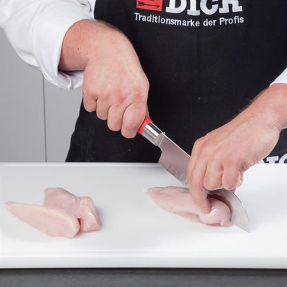 Dick Red Spirit Fluted Santoku Knife Red 18cm gh292