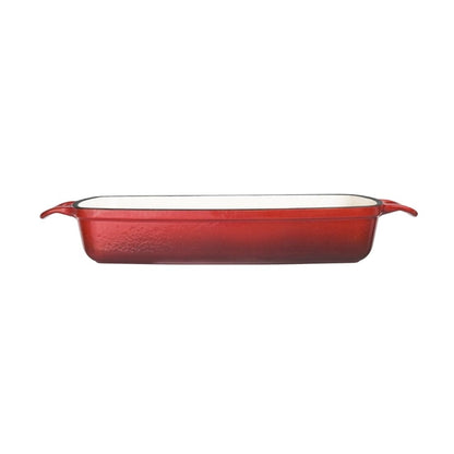 Vogue Cast Iron Casserole Dish Red 1.8Ltr gh319