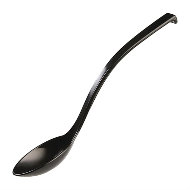 APS Black Deli Spoon (6 Pack) gh359