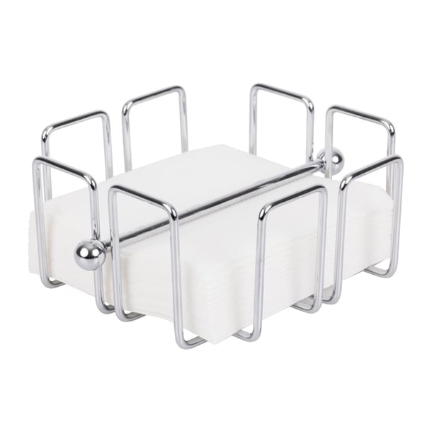 Olympia Cocktail Napkin Holder with Weight 140 x 140mm gh407