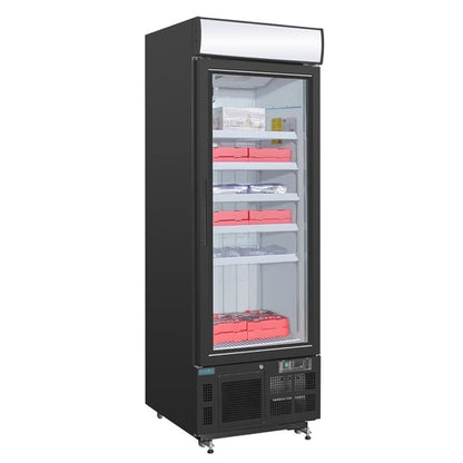 Polar G-Series Upright Display Freezer 412Ltr Black gh428