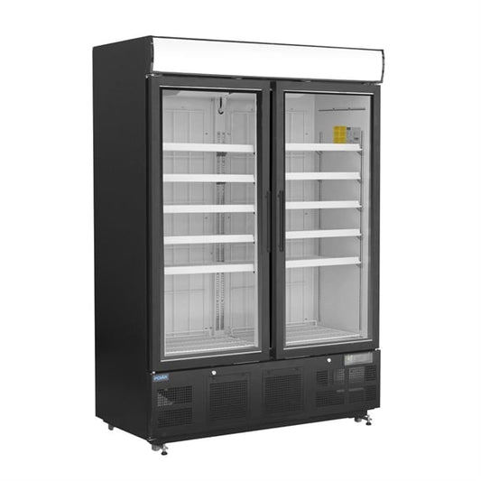 Polar G-Series Upright Display Freezer 920Ltr Black gh429