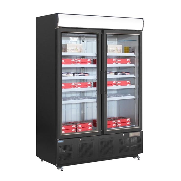 Polar G-Series Upright Display Freezer 920Ltr Black gh429