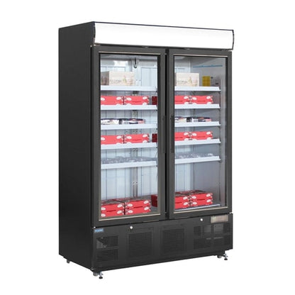 Polar G-Series Upright Display Freezer 920Ltr Black gh429