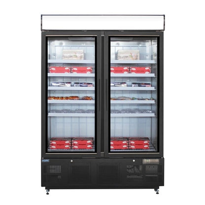 Polar G-Series Upright Display Freezer 920Ltr Black gh429