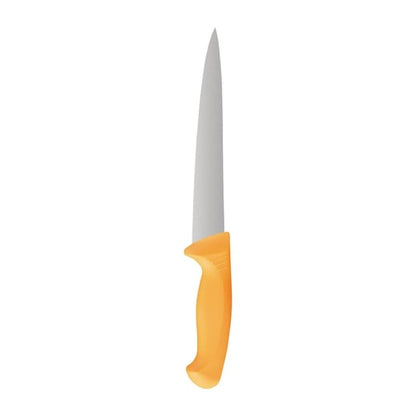 Vogue Soft Grip Pro Flexible Fillet Knife Yellow 20cm gh525