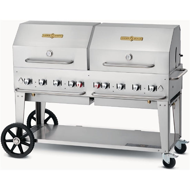 Crown Verity Gas Barbecue 8 Burners CVMCB60 gh573