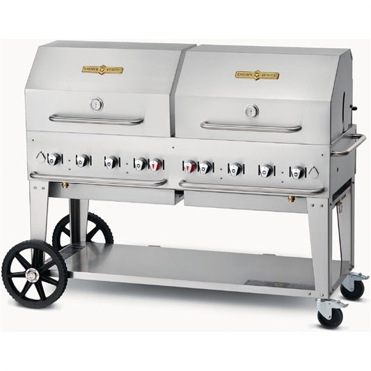 Crown Verity Gas Barbecue 8 Burners CVMCB60 gh573