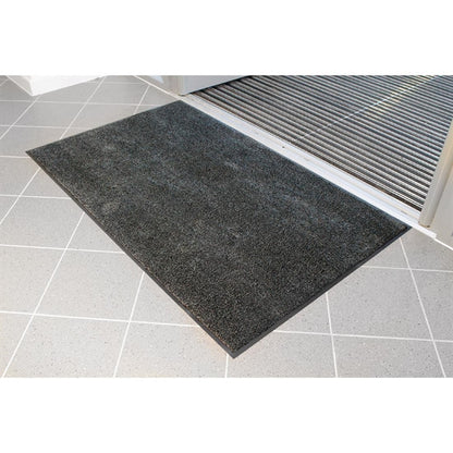 COBA Black Microfibre Entrance Mat Large gh593