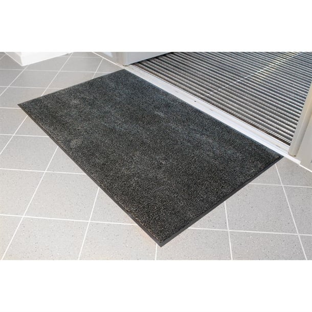 COBA Black Microfibre Entrance Mat Large gh593