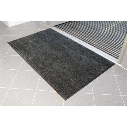 COBA Black Microfibre Entrance Mat Large gh593