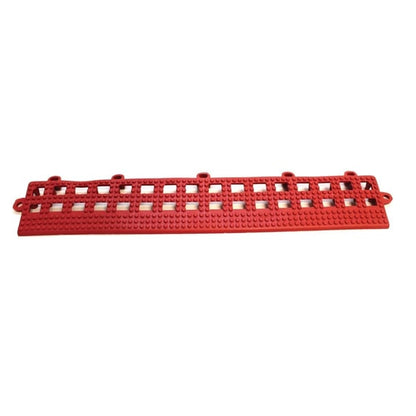 COBA Red Female Edge Flexi-Deck Tiles (3 Pack) gh605