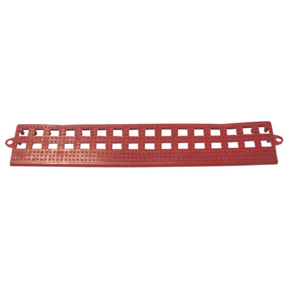 COBA Red Male Edge Flexi-Deck Tiles (3 Pack) gh606