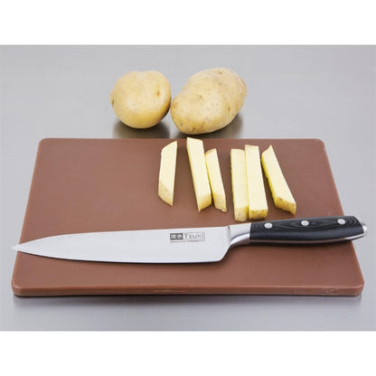 Hygiplas Low Density Brown Chopping Board p_gh792