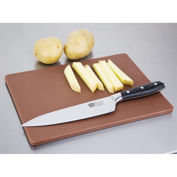 Hygiplas Low Density Brown Chopping Board p_gh792