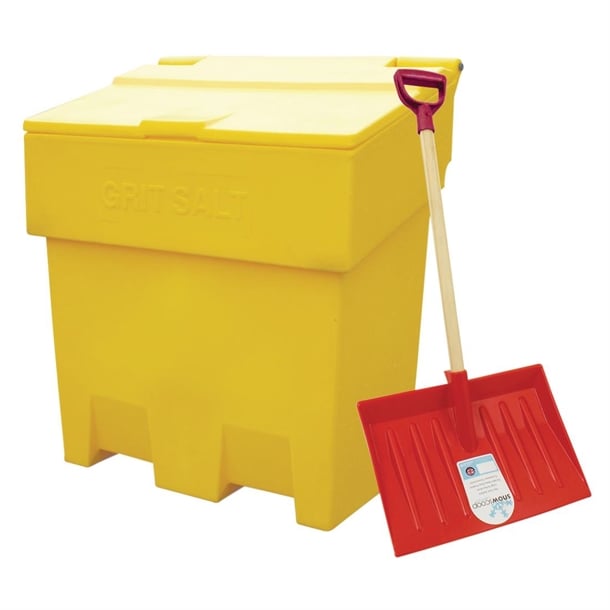 Grit Bin Yellow 200Ltr gh878