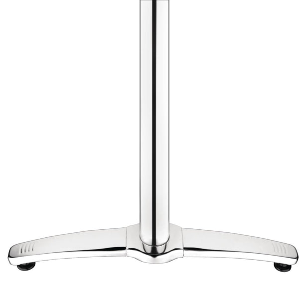 Bolero Aluminium Twin Leg Table Base (2 Pack) gh985