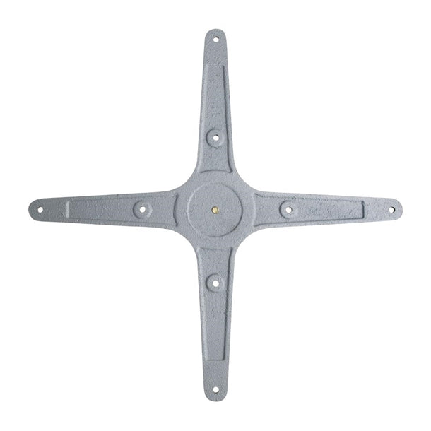 Bolero Aluminium Twin Leg Table Base (2 Pack) gh985
