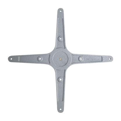 Bolero Aluminium Twin Leg Table Base (2 Pack) gh985