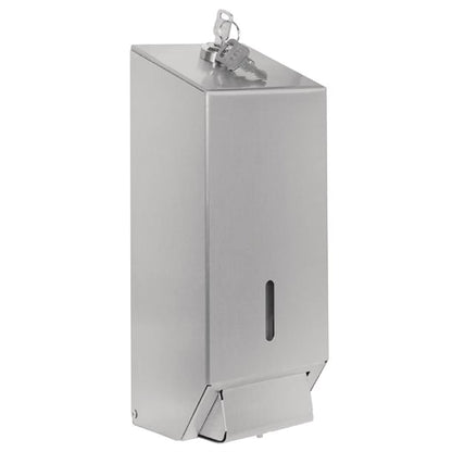 Jantex Stainless Steel Soap and Hand Sanitiser Dispenser 1Ltr gj034