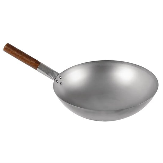 London Round Base Wok 330mm gj495