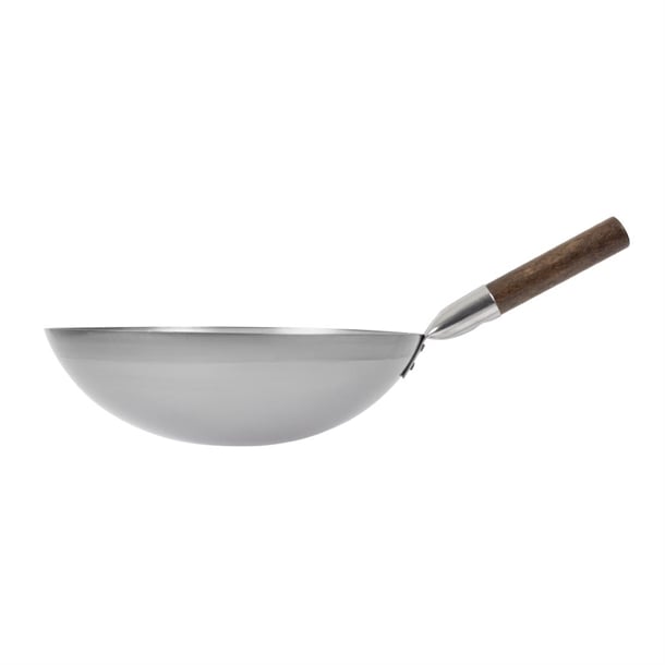 London Round Base Wok 330mm gj495
